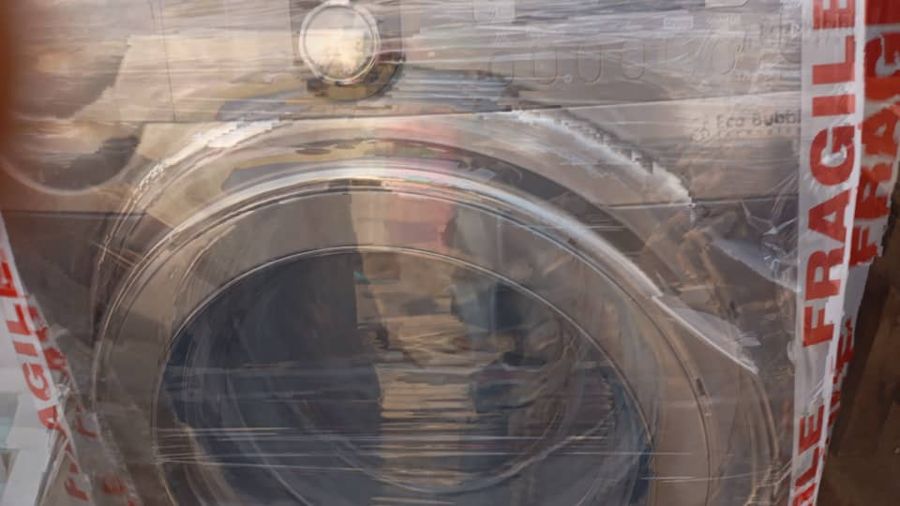 Front Load Washing Machine with Eco Bubble